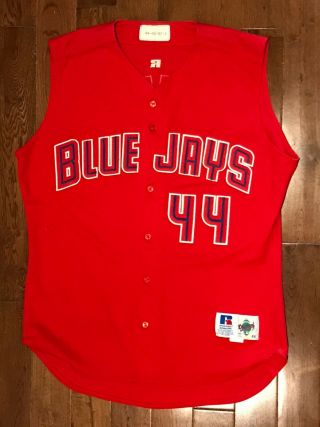 Rare 1997 Toronto Blue Jays Canada Day Game Worn Jersey