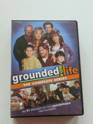 Grounded For Life: The Complete Series Dvd,  2012,  13 Disc Set - Rare