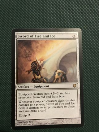 Sword Of Fire And Ice 148 (1x Card) - Mtg Dark - Steel