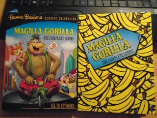 Rare Oop Magilla Gorilla 4x Dvd Set Cartoon 1964 Complete Series Hanna - Barbera