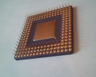 Rare Rare CPU computer chip - Am5x86 - P75 AMD - X5 - 133ADW AMD 9629CPD Microsoft Am5 3