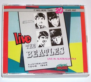 The Beatles - Live In Australia 1964 Bulldog Records Fatbox 2cd Rare