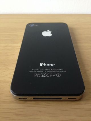 Apple iPhone 4s - 8GB - RARE iOS 6.  1.  3,  Black GSM AT&T,  T - MOBILE 7