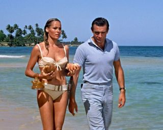 Ursula Andress Sean Connery James Bond Rare 8x10 Photo Yyp 47