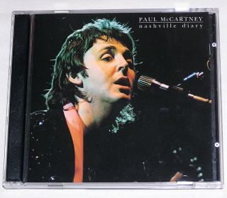 The Beatles Paul Mccartney - Nashville Diary Quarter Apple 2cd Rare