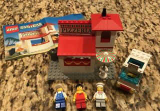Lego 6350 Town Pizza To Go - Rare Vintage - 99 Complete