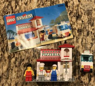 LEGO 6350 Town Pizza To Go - Rare Vintage - 99 Complete 3