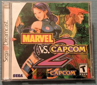 Marvel Vs.  Capcom 2 Sega Dreamcast Complete Rare Perfectly