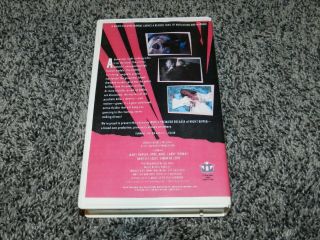 RARE HORROR VHS NIGHT RIPPER INTERNATIONAL VIDEO JAMES HANSEN APRIL ANNE, 2