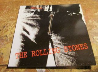 Rolling Stones Sticker Collectible Rare Vintage 90 