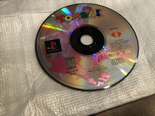 Tomba Sony PlayStation 1 Game PS1 Rare Disc Only 2