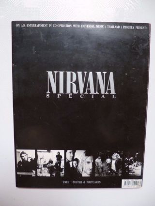 Book Nirvana Special Kurt Cobain Rare 2003 Collectible