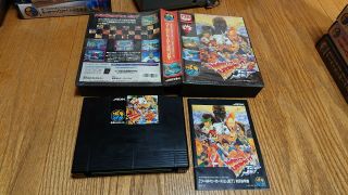 World Heroes 2 Jet For Neo Geo Aes Rare