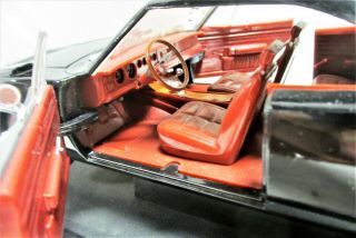 Ertl Diecast 1:18 1969 Dodge Charger “DAYTONA” Black Red Wing 426 Hemi - RARE CT 6