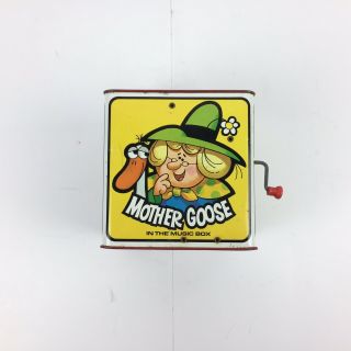RARE Vintage 1971 Mattel Jack In The Box Mother Goose 3