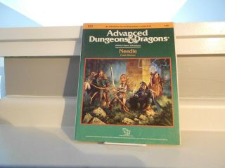 Ad&d Needle Module I11 Tsr 9187 Frank Mentzer Dungeons And Dragons Rare Complete
