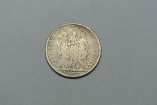 Rare Danish West Indies 20 Cents 1 Franc,  1907,  Average Circulation - C5937