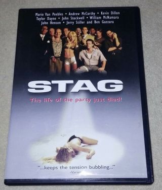 Stag The Life Of The Party Just Died Dvd Rare Oop