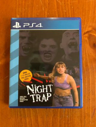 Limited Run Games Night Trap Ps4 Complete (rare)