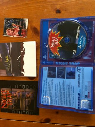 Limited Run Games Night Trap PS4 Complete (Rare) 3