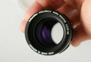 Rare Schneider Vario Xenotar 70 - 120mm F3.  5 Projection Lens Nex Zeiss Bokeh Dslr