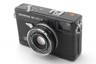 [Rare Near MINT] Olympus 35 EC2 Black 35mm Rangefinder Film Camera From JAPAN 3