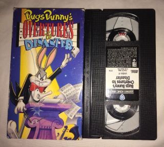 Bugs Bunnys Overtures To Disaster (vhs,  1993) Rare