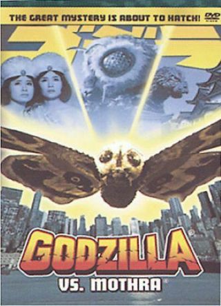 Mothra Vs.  Godzilla - Sony (dvd,  2002) - Oop/rare - Region 1
