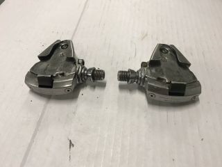 Campagnolo C - Record Sgr - 1 Vintage Track Road Racer Pedals.  Rare Cycling Parts