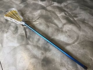 Perfect Rare Stx “silver Glitter Sparkle” Lacrosse Head W/ Al600 Stick