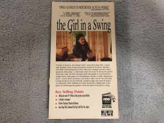 The Girl in a Swing (1988) - VHS - Erotic Thriller - Meg Tilly - Promo /Screener - RARE 2