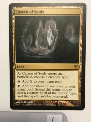 Cavern Of Souls Avacyn Restored Mtg Rare X1