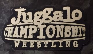 Icp Twiztid Rare Juggalo Championshit Wrestling Insane Clown Posse Sticker