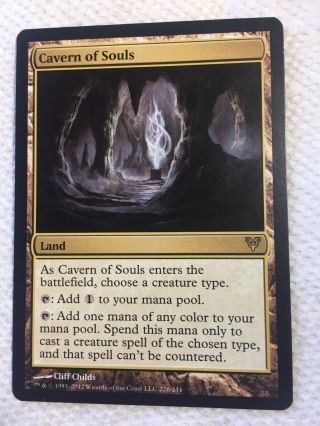 Magic: The Gathering Cavern Of Souls Avacyn Restored Near