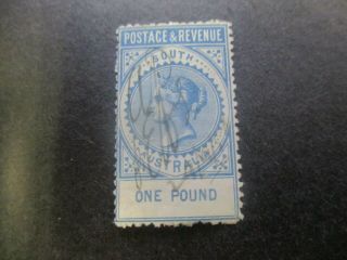 Nsw Stamps: £1 Rare - Seldom Seen (g50)