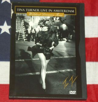 Tina Turner - Live In Amsterdam (dvd,  1998) Concert Show Usa Rare