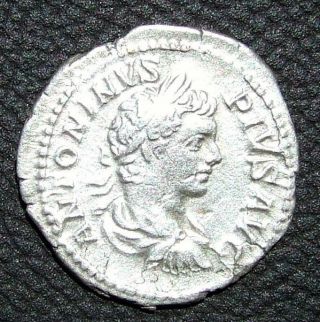 Caracalla Marcus Antoninus With Co - Emperor Septimius Severus.  Rare History