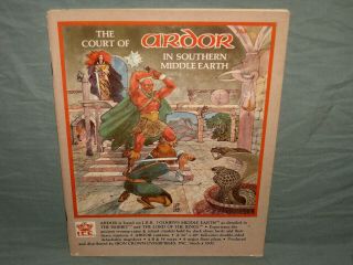 Ice Merp 1st Edition Accessory - The Court Of Ardor (very Rare With Maps)