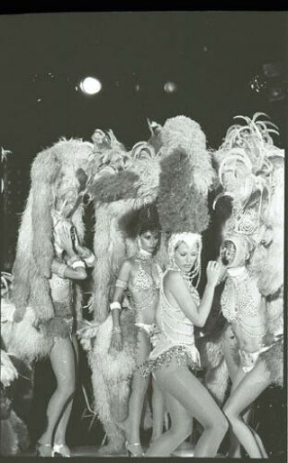 Lindsay Wagner Fembots Dance The Bionic Woman Rare 1977 Nbc Tv Photo Negative