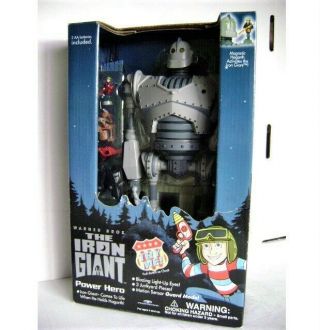 Rare Iron Giant 12 " Power Hero Action Figure Trendmaster Toys 1999
