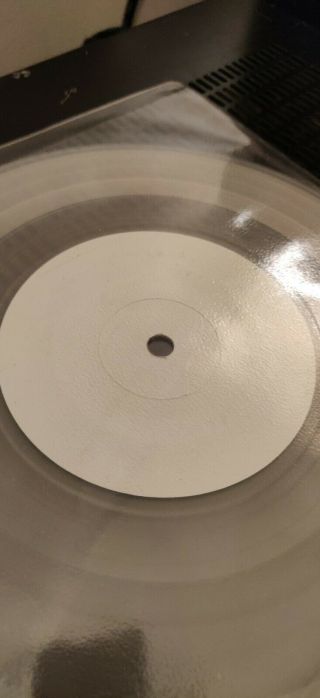 KYLIE MINOGUE - RED BLOODED WOMAN.  Very Rare Clear Vinyl 7 