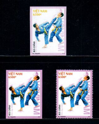 N.  1033 - Vietnam - Trial Color Proof – Vovina - Martial Nation Rare - 3