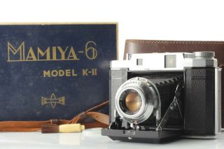 【rare In Box】 Mamiya 6 Six Model K - Ii 35mm Rangefinder Sekor From Japan 600