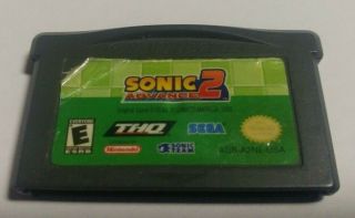 Sonic Advance 2 - Nintendo Game Boy Advance - Gba - Rare Classic Sega Game
