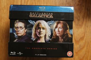 Battlestar Galactica the Complete Series (Blu - ray) Rare UK Import 3