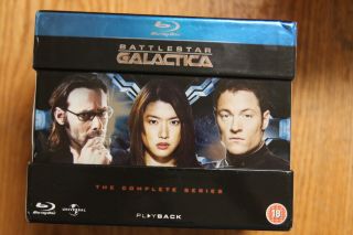 Battlestar Galactica the Complete Series (Blu - ray) Rare UK Import 4
