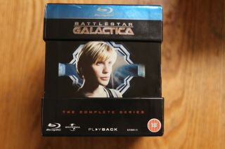 Battlestar Galactica the Complete Series (Blu - ray) Rare UK Import 5