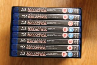 Battlestar Galactica the Complete Series (Blu - ray) Rare UK Import 8
