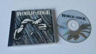 World On Edge Cd 1990 Virgin Very Rare Oop Hard Rock