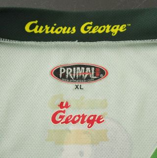 Primal Wear Curious George Rare Bike Bicycle Cycling Jersey Mens XL 4